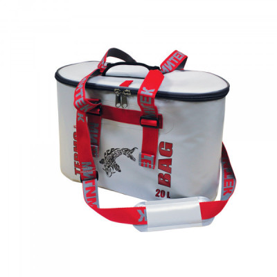 Сумка Термос Митек (50х20х31см) овал (серое)