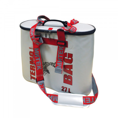 Сумка Термос Митек (50х20х40см) овал (серое)