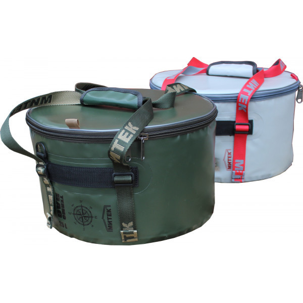 Сумка Термос Митек (Ø 40см Н-20см) круг (хаки)