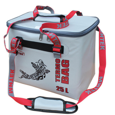 Сумка Термос Митек 25л (38х24х33см) бокс (серое)