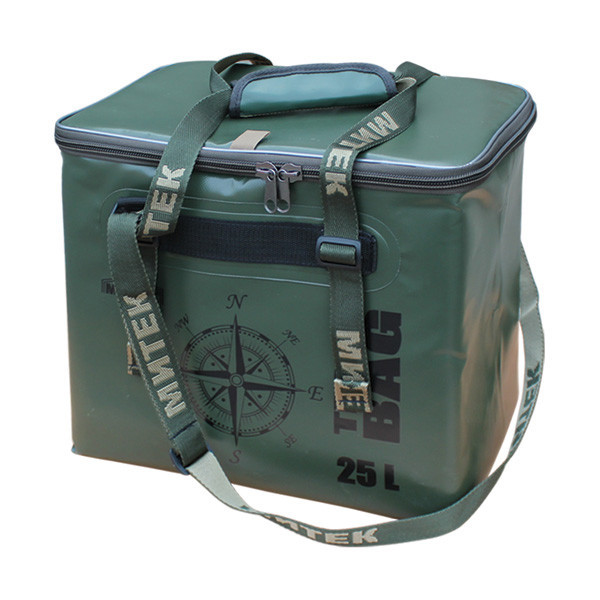 Сумка Термос Митек 25л (38х24х33см) бокс (серое)