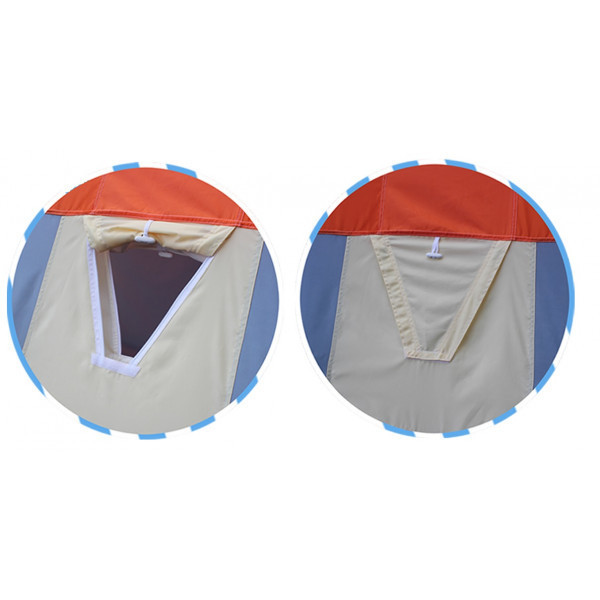 Нельма Куб-2 Люкс палатка для зимней рыбалки с внутренним тентом