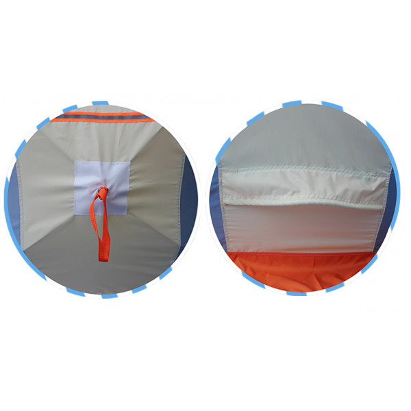 Нельма Куб-2 Люкс палатка для зимней рыбалки с внутренним тентом