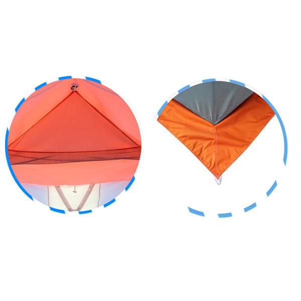 Нельма Куб-2 Люкс палатка для зимней рыбалки с внутренним тентом