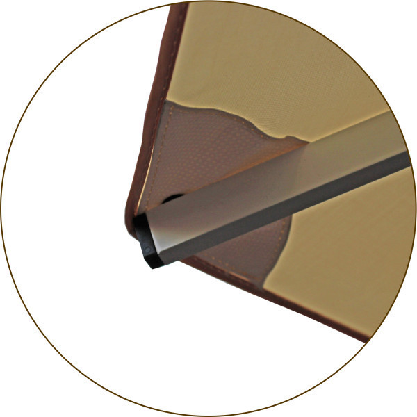 Зонт 2.5м х 2.5м.(8) Ст с воланом