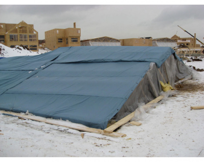 Тент утепленный из ткани Oxford 420 (термомат)