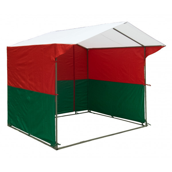 Торговая палатка «Домик» 2,5 x 2 из квадратной трубы 20х20 мм
