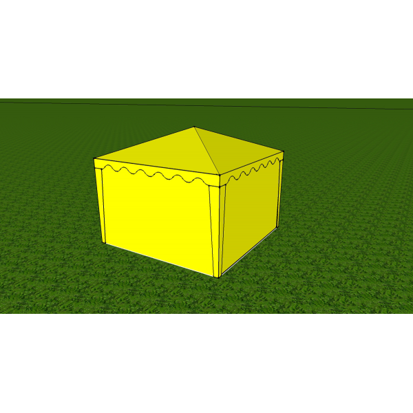 Стенка глухая 3,0х2,0 (к беседке 3,0х3,0 и 6,0х3,0)