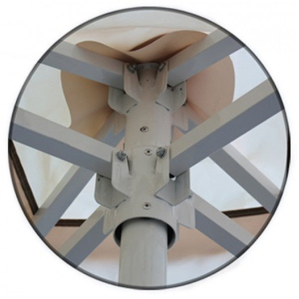 Зонт квадратный 3х3 (4 спицы) oxf. 600D