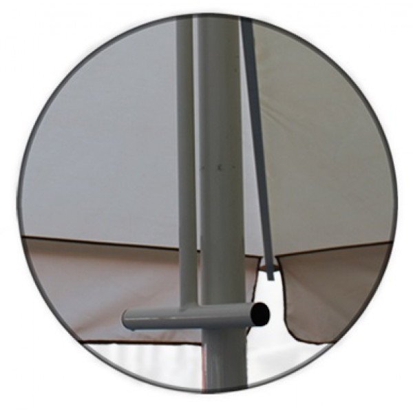 Зонт квадратный 3х3 (4 спицы) oxf. 600D