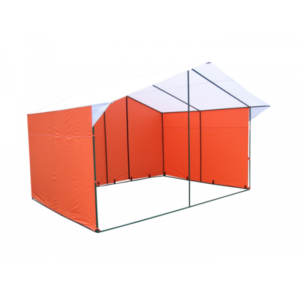 Торговая палатка «Домик» 4 х 3 из квадратной трубы 20х20 мм