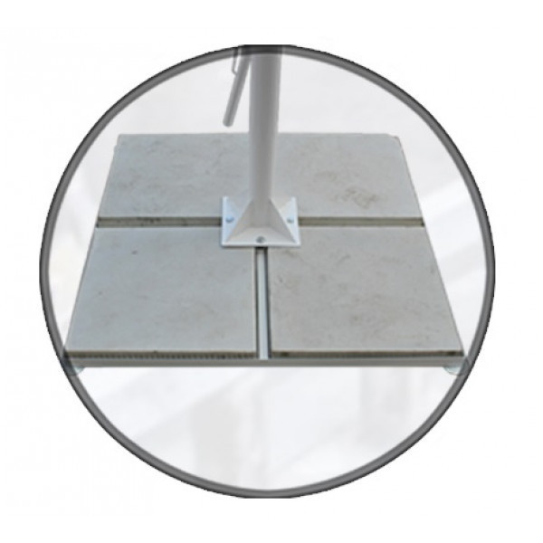 Зонт квадратный телескопический 4х4 (4спицы)