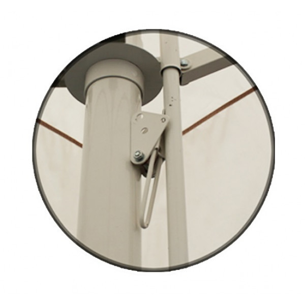 Зонт квадратный телескопический 4х4 (4спицы) oxf. 600D