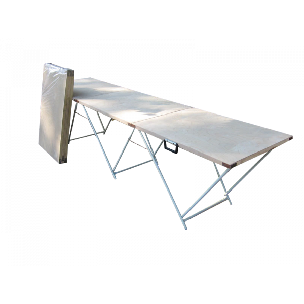 Торговый стол складной 2,7х0,6