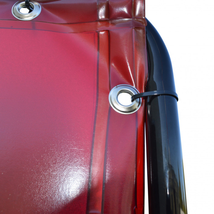 Экран защитный Митек 2,5х1,95  (Пленка ПВХ 0,4) красная