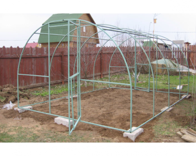 Доп. секция к теплице Жемчужинка под сотовый поликарбонат