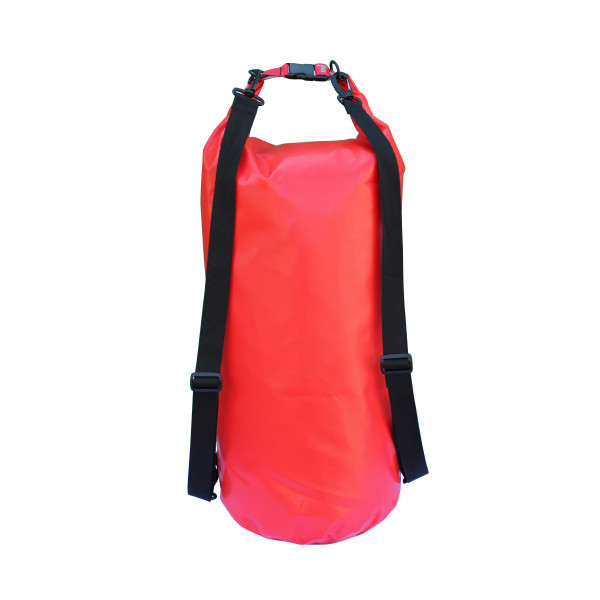 Герморюкзак Митек 40л (Ø 30см Н-57см) (серо-красное)