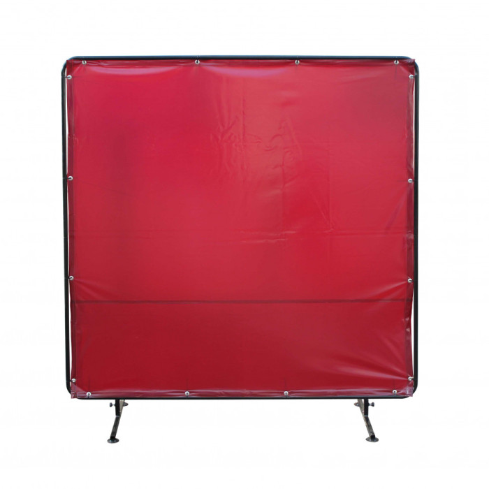 Экран защитный Митек 2,0х1,95 (Пленка ПВХ 0,4) красный