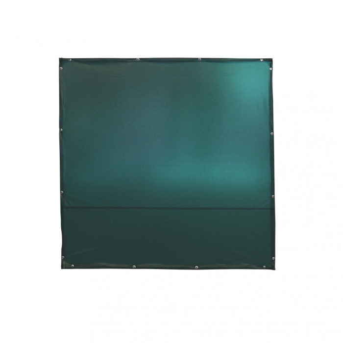 Штора защитная Митек 1,74х1,74 (Пленка ПВХ 0,4) зеленая