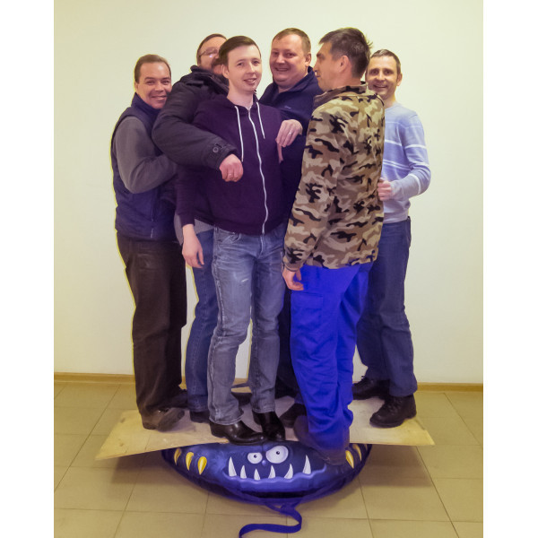 Тюбинг «Божья коровка» 110 см.