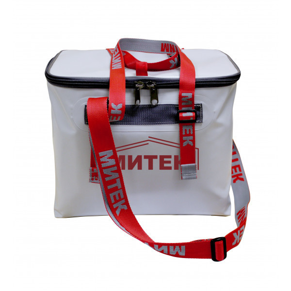 Сумка Митек с крышкой бокс (38х23х32см) (серое)