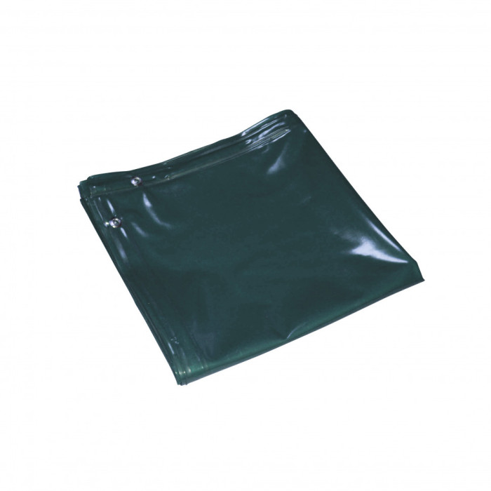 Штора защитная Митек 2.44 х 1.88 м. (Пленка ПВХ 0,4) зеленая