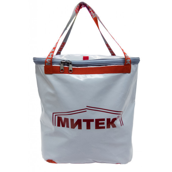 Сумка Митек с крышкой овал 40 х 20 х 40 (серое)