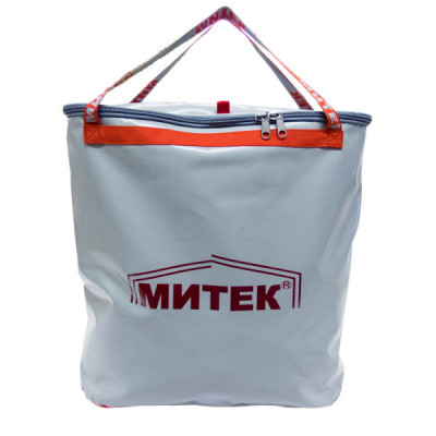 Сумка Митек с крышкой овал 50 х 20 х 50 (серое)