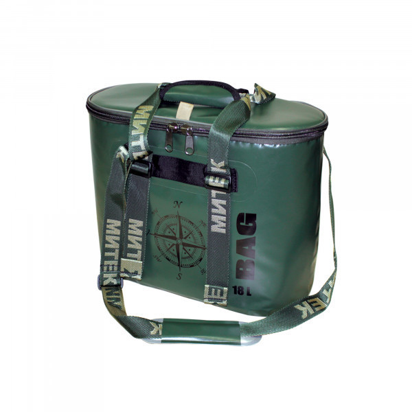 Сумка Термос Митек (40х20х31см) овал (серое)